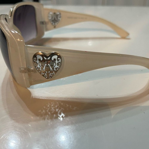 Sunglasses used, white