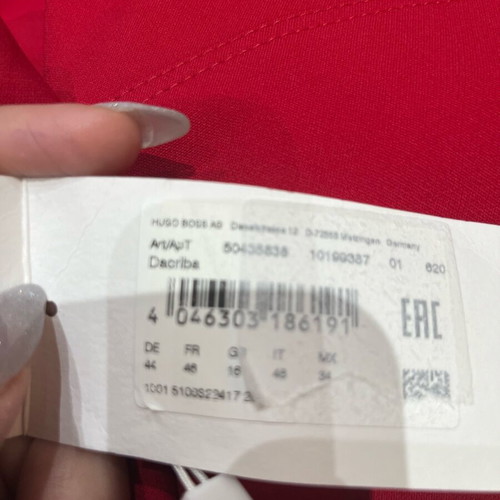 Boss dress new red midi XXL all season