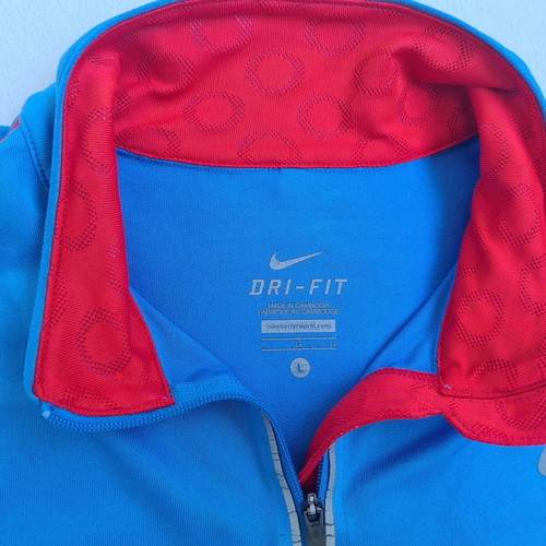 Nike Dri-Fit women's running sports shirt size L with pockets