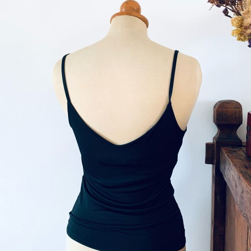 Veloudakis Black Jersey Top like new, size S