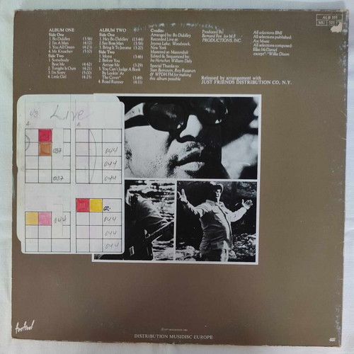 Bo Diddley I'm A Man double vinyl record used, rock