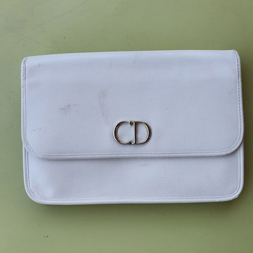 Dior clutch bag, white, fits iPad mini