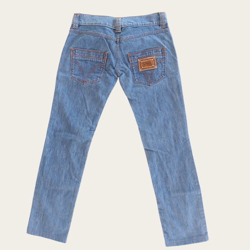 D&G Women's Low-Rise Denim Pants (40)