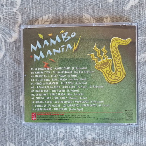 Mambo Mania Smirnoff Pure Perfection promo CD like new, Latin