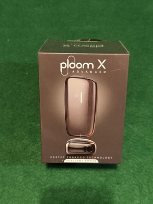 Ploom X Advanced heated tobacco device, slate grey