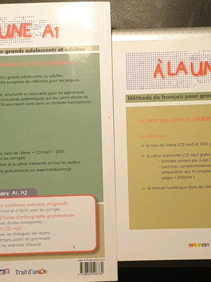 A la une French learning method new, level A1