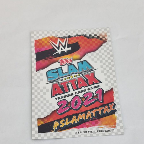 2021 Topps WWE Slam Attax Edge Royal Rumble Booster card #347 foil