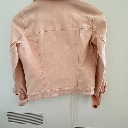 Orsay peach denim jacket, XXS/XS