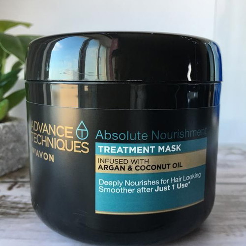 Avon Absolute Nourishment Hair Treatment Mask with Argan & Coconut Oil new