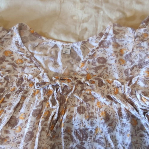 Floral vintage top used, size XXL, Old Navy