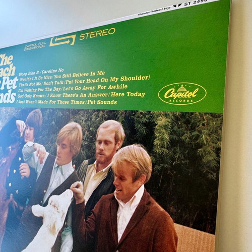 The Beach Boys Pet Sounds LP reissue 2016, like new