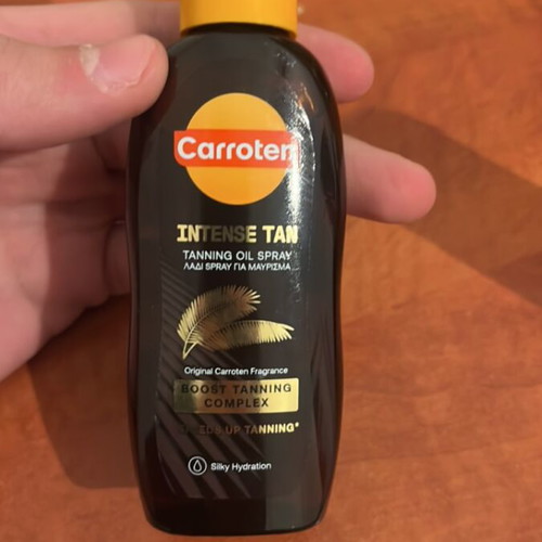 Carroten Intense Tan Oil new