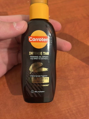 Carroten Intense Tan Oil new