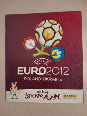 Panini Euro 2012 Poland Ukraine sticker album used, complete