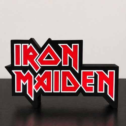 LED Iron Maiden Logo illuminated decorative lamp