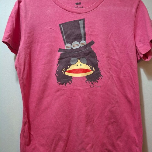Paul Frank T Shirt collectible pink size Medium like new