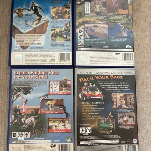 The Sims PlayStation 2 PS2 bundle used, PAL