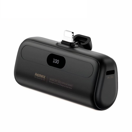 Remax Capsule Power Bank 5000mAh new with Lightning port