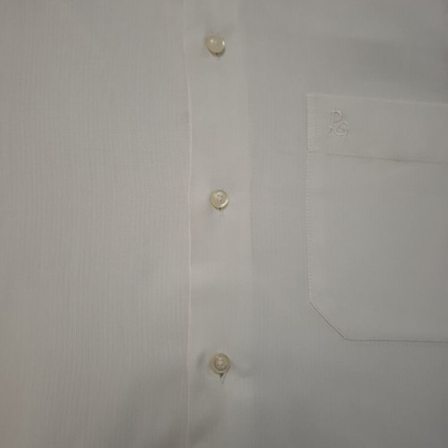 Poli Gianni White Dress Shirt size L like new