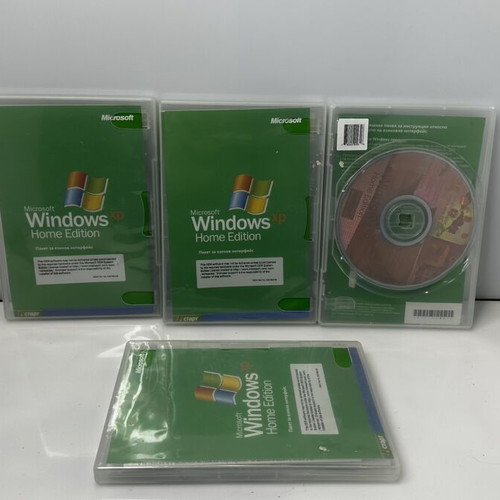 Windows XP Home Edition 4 new copies