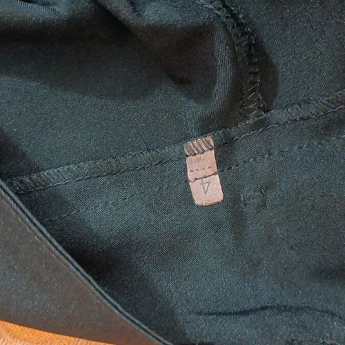 Women's black fabric pants like new
