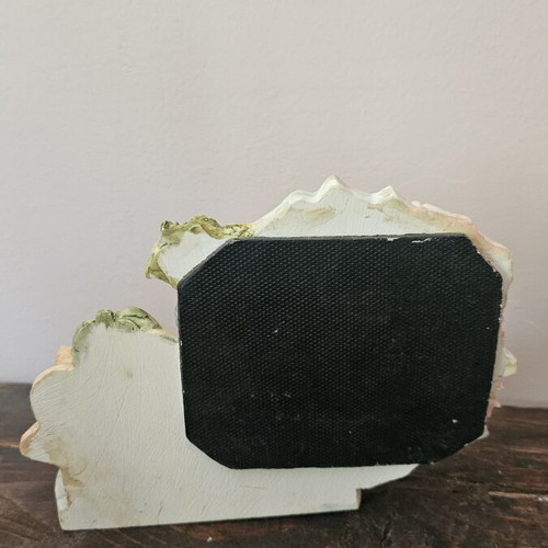 Ceramic children's photo frame like new with bear family design