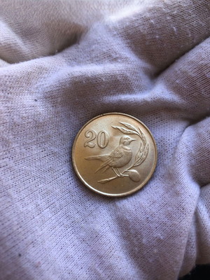 Κύπρος 20 Cents νόμισμα 1983 σαν καινούργιο