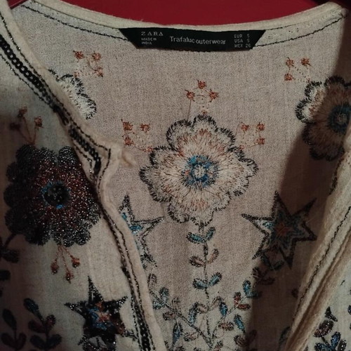 Zara Boho blouse new, size S