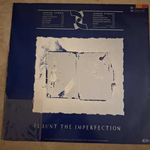 China Crisis Flaunt the Imperfection vinyl record