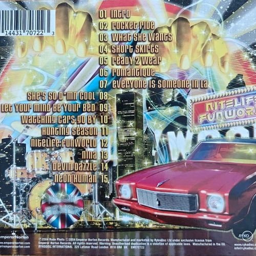Felix Da Housecat Devin Dazzle & The Neon Fever CD like new, electronic