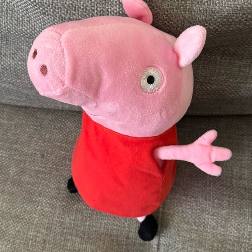 Peppa Pig plush like new 20 cm with books gift