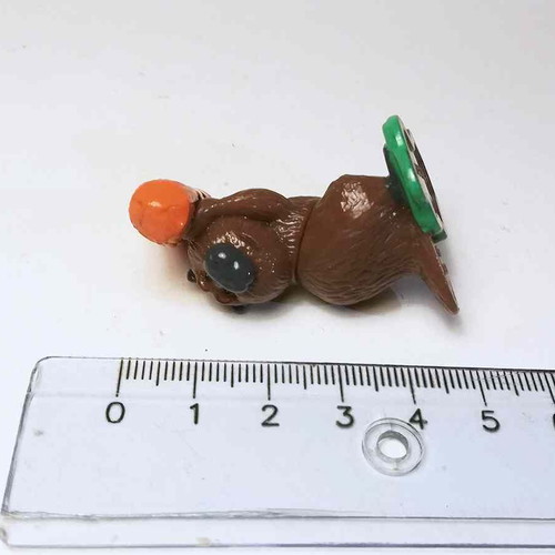 Plastic beaver figure used from the movie Open Season