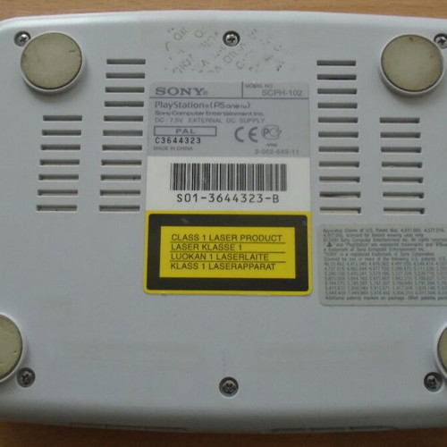 Sony PlayStation ONE SCPH-102 PAL like new with Pandemonium Platinum game