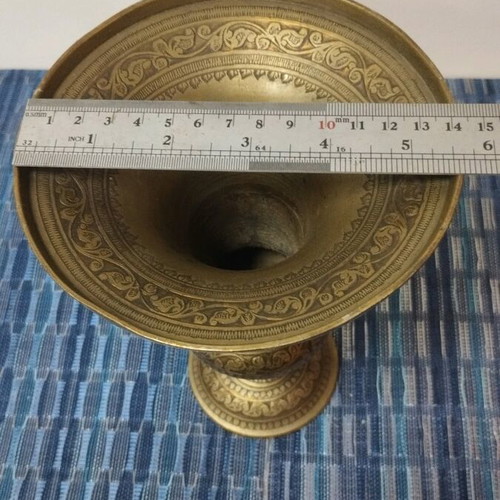 Bronze vase used