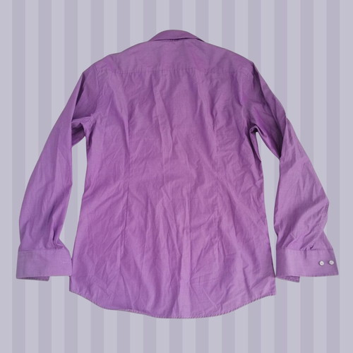 Hugo Boss shirt like new, purple-pink, size 41 EU