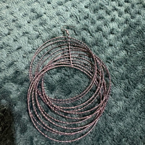 Earrings like new, silver