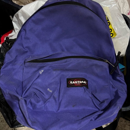 Eastpak backpack used, purple