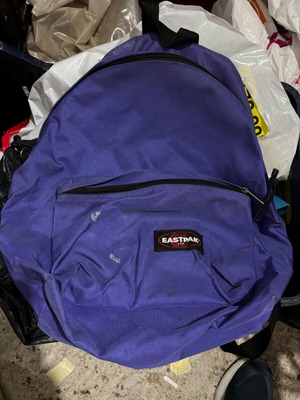 Eastpak backpack used, purple