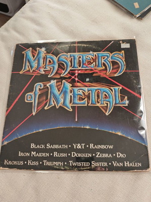 Lp Compilation Masters of Metal used, metal genre