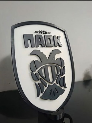 PAOK Decorative Sign with Base new, official replica