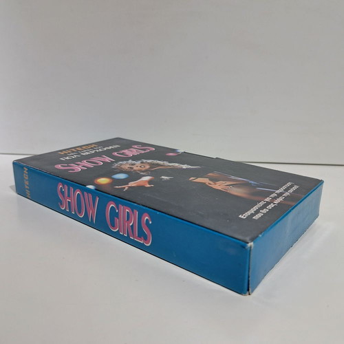 Showgirls VHS tape used with Greek subtitles