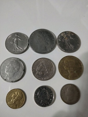 Foreign coins like new
