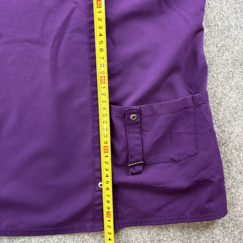 Dickies medical nurse blouse purple XL used