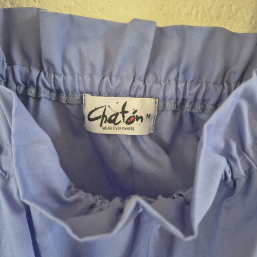 Chaton lilac summer midi dress with ruffles, like new