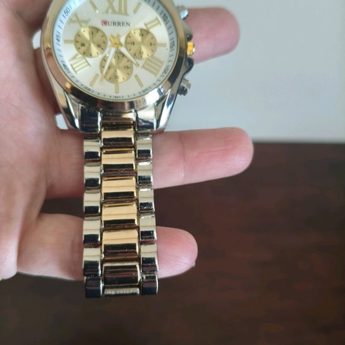 Curren women's watch like new, gold and silver