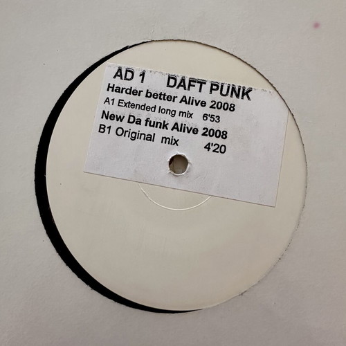 Daft Punk AD1 & AD2 vinyl like new, electronic house electro