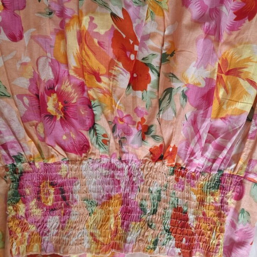Achilleas summer floral dress new, one size, multicolor