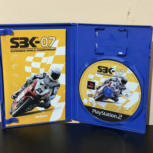 SBK-07 Superbike World Championship PS2 game, used