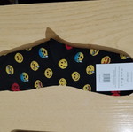 Socks new with emoji pattern