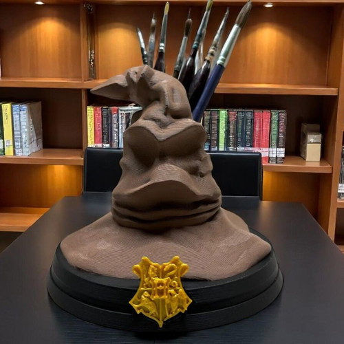 Sorting Hat 3D Printed pencil holder new, Harry Potter fan art